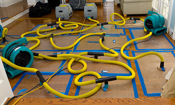 Professional Water Extraction technician working in Lowell, MA
